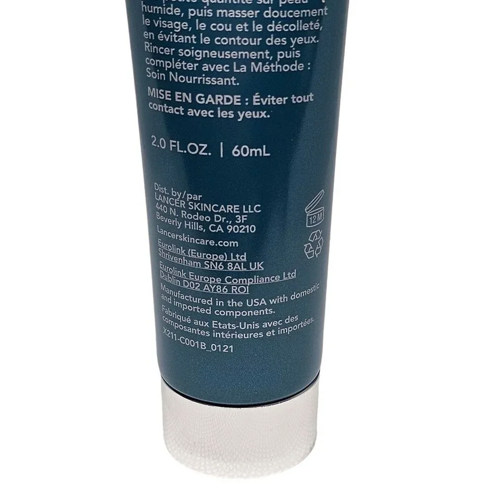 Lancer The Method CLEANSE Normal Combination Skin Cleanser 2 oz. 57 g. New Seal